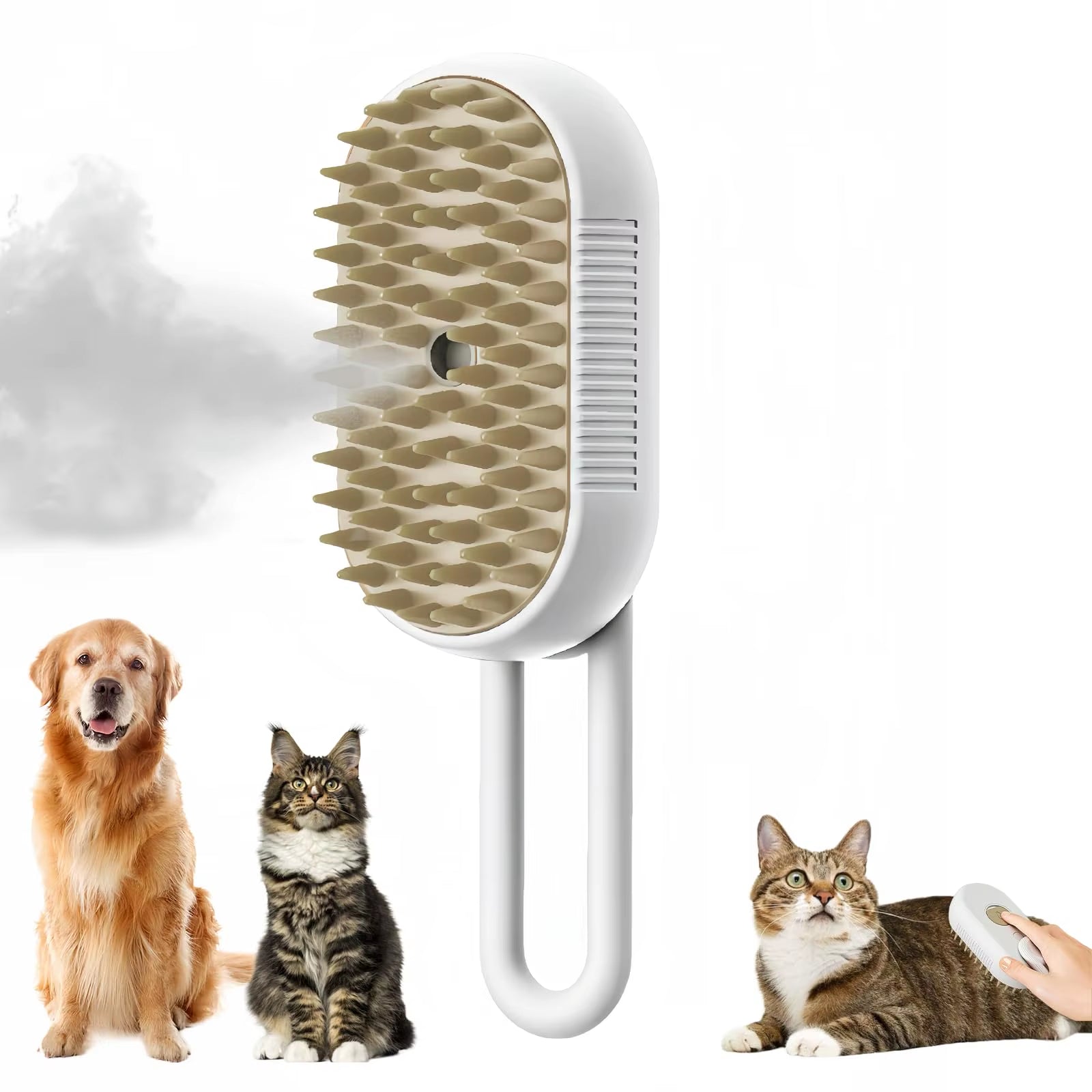 SteamFur Pro – Grooming, Hair Removal & Massage with Water Spray Function